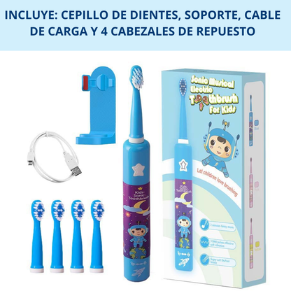 Cepillo de Dientes Eléctrico Musical