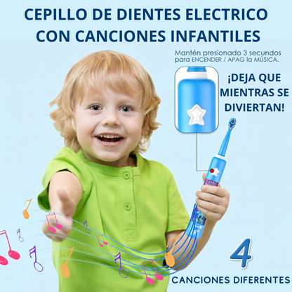 Cepillo de Dientes Eléctrico Musical
