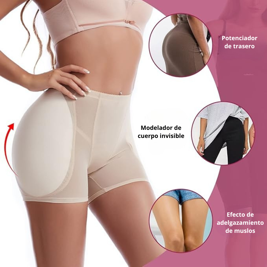 Short con Relleno para Cadera y Glúteos