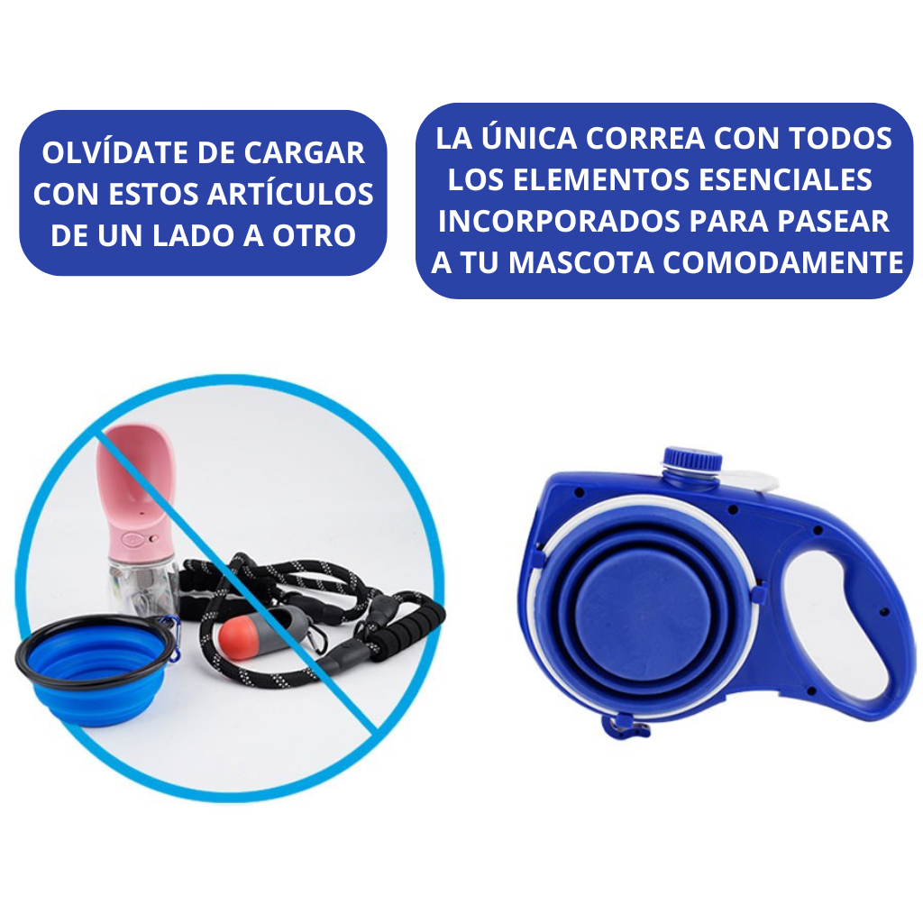 Correa Multifuncional para Mascotas
