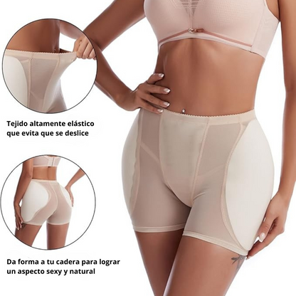 Short con Relleno para Cadera y Glúteos