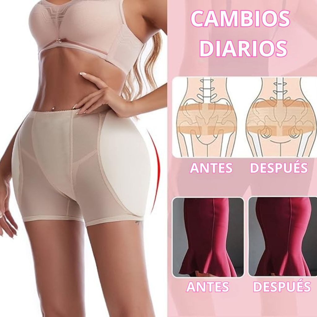 Short con Relleno para Cadera y Glúteos