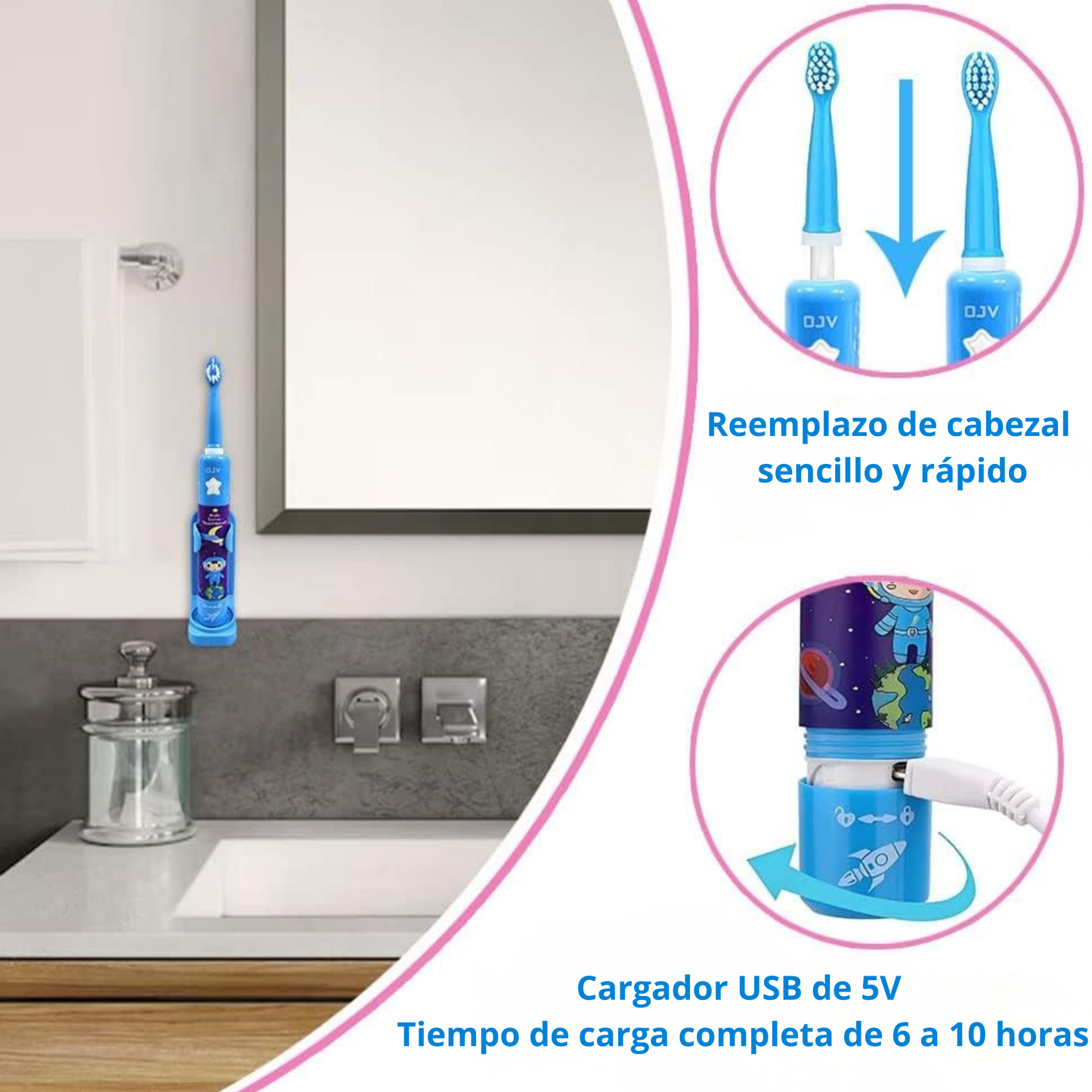 Cepillo de Dientes Eléctrico Musical